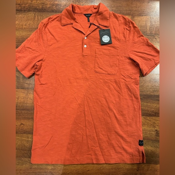 Good Man Brand Other - NWT Good Man Brand Men's Orange Polo Shirt 100% Cotton Size Medium
